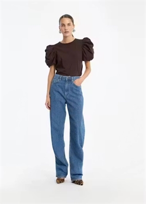 Dawy puff sleeve tee Mole ROTATE